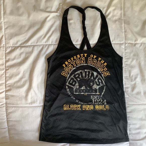 NHL Tops - Cute bruins racer back tank top!